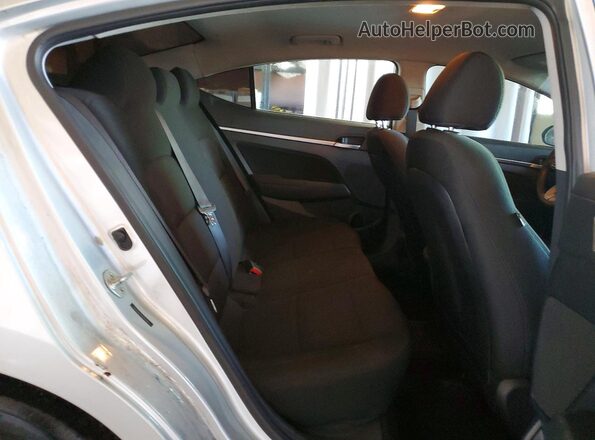 5NPD84LF2LH527336 2020 HYUNDAI ELANTRA Серебряный Вид задних сидений