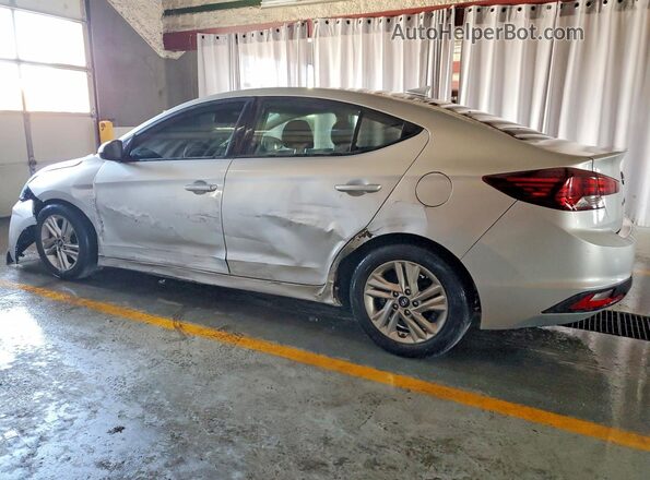 5NPD84LF2LH527336 2020 HYUNDAI ELANTRA Серебряный Задняя левая четверть