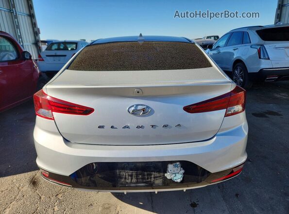 5NPD84LF2LH528454 2020 HYUNDAI ELANTRA Silver უკანა ხედი