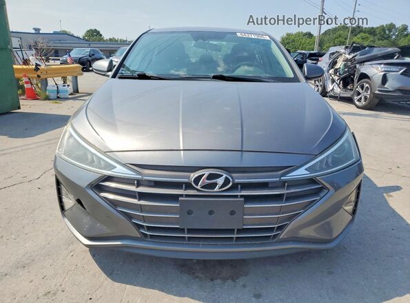 5NPD84LF2LH528633 2020 HYUNDAI ELANTRA Gray Դիմացի տեսք