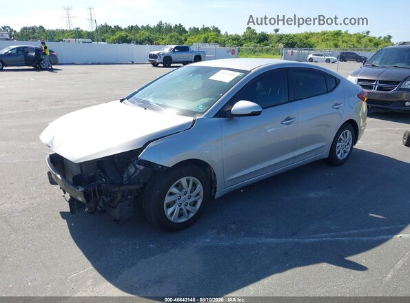 5NPD84LF2LH537932 2020 HYUNDAI ELANTRA Серебряный Передняя левая четверть