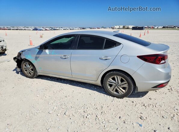 5NPD84LF2LH540622 2020 HYUNDAI ELANTRA Серебряный Задняя левая четверть