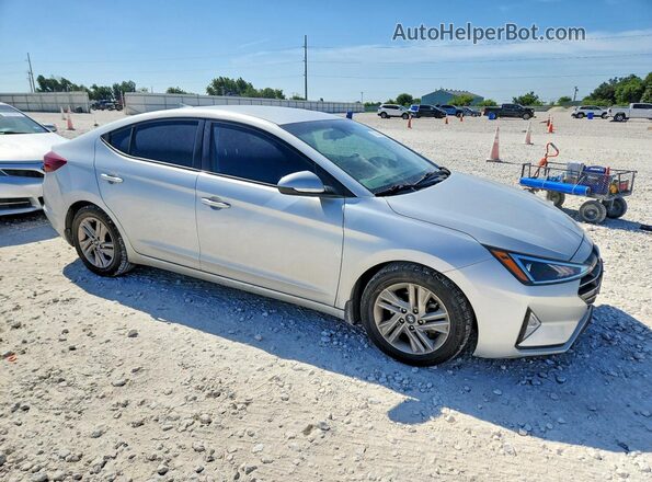 5NPD84LF2LH540622 2020 HYUNDAI ELANTRA Серебряный Передняя правая четверть