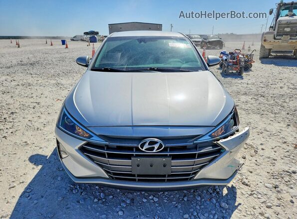 5NPD84LF2LH540622 2020 HYUNDAI ELANTRA Серебряный Вид спереди
