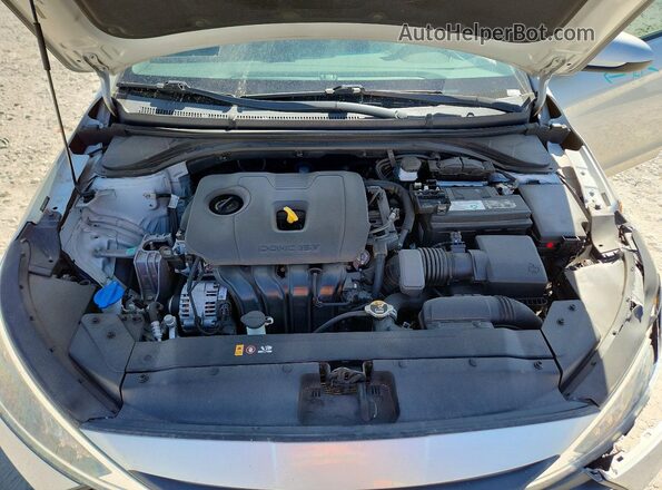 5NPD84LF2LH540622 2020 HYUNDAI ELANTRA Серебряный Вид задней части салона