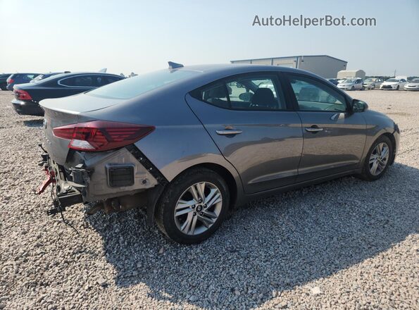 5NPD84LF2LH541012 2020 HYUNDAI ELANTRA Gray Trasero derecho