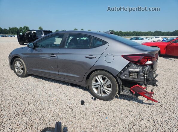5NPD84LF2LH541012 2020 HYUNDAI ELANTRA Gray Trasero izquierdo
