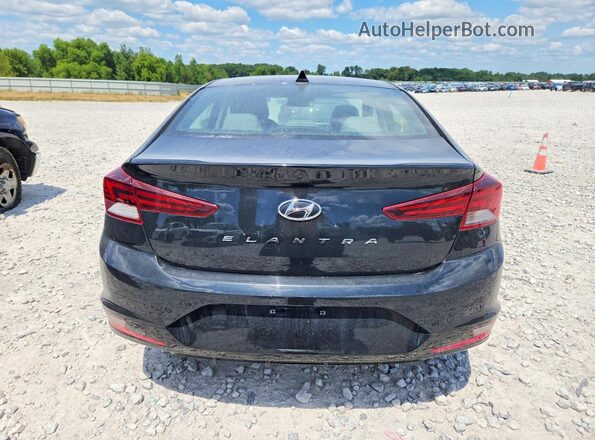 5NPD84LF2LH541818 2020 HYUNDAI ELANTRA Черный Вид сзади