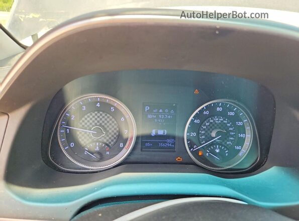 5NPD84LF2LH541818 2020 HYUNDAI ELANTRA Черный Вид щитка приборов