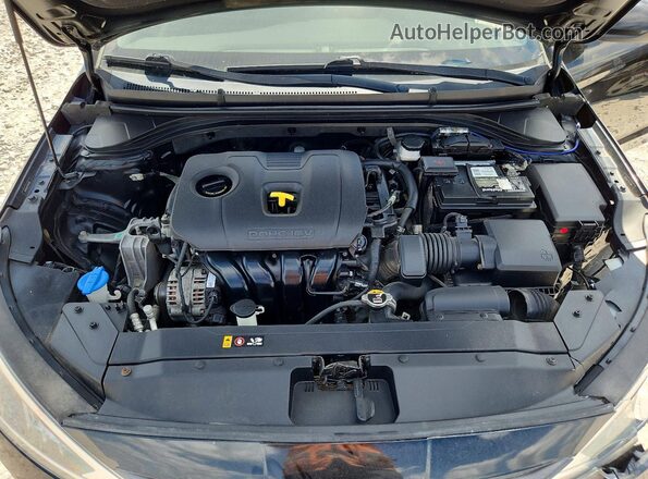 5NPD84LF2LH541818 2020 HYUNDAI ELANTRA Черный Вид задней части салона