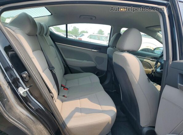 5NPD84LF2LH541883 2020 HYUNDAI ELANTRA Black Vista de los asientos traseros