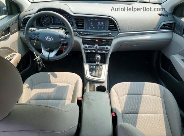 5NPD84LF2LH541883 2020 HYUNDAI ELANTRA Black Vista del salpicadero
