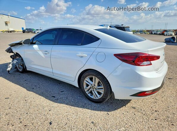 5NPD84LF2LH542998 2020 HYUNDAI ELANTRA White უკანა მარცხენა