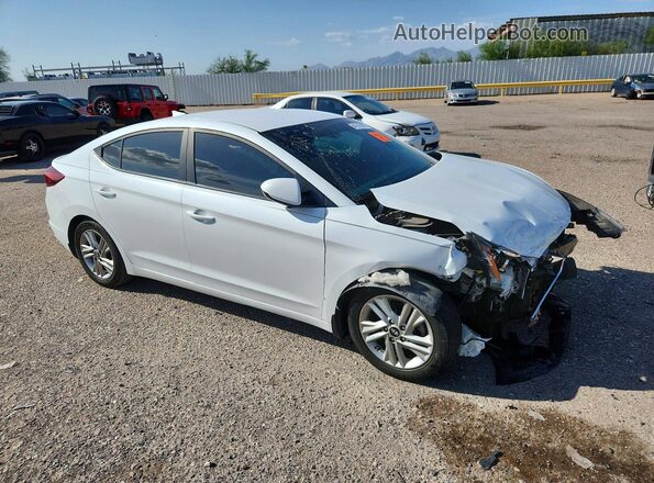 5NPD84LF2LH542998 2020 HYUNDAI ELANTRA White წინა მარჯვენა