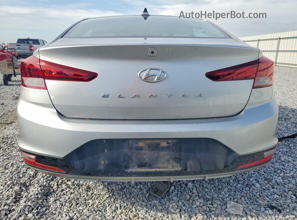 5NPD84LF2LH547991 2020 HYUNDAI ELANTRA Серебряный Вид сзади
