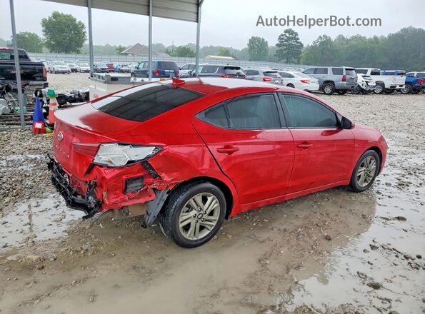 5NPD84LF2LH550941 2020 HYUNDAI ELANTRA Красный Задняя правая четверть
