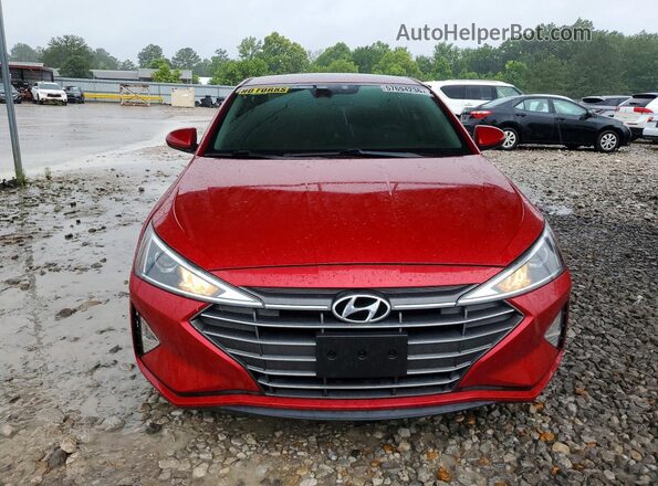 5NPD84LF2LH550941 2020 HYUNDAI ELANTRA Красный Вид спереди