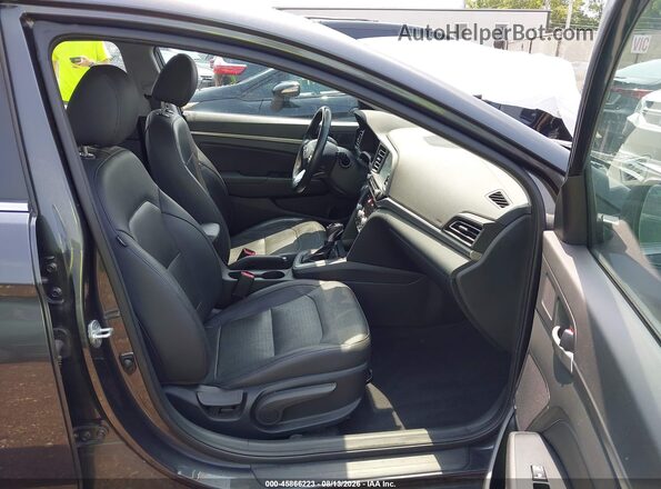 5NPD84LF2LH552480 2020 HYUNDAI ELANTRA Gray Front interior view