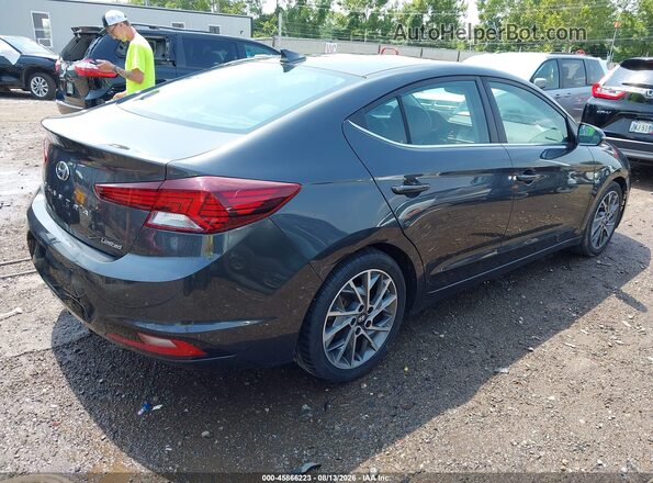 5NPD84LF2LH552480 2020 HYUNDAI ELANTRA Gray Rear right