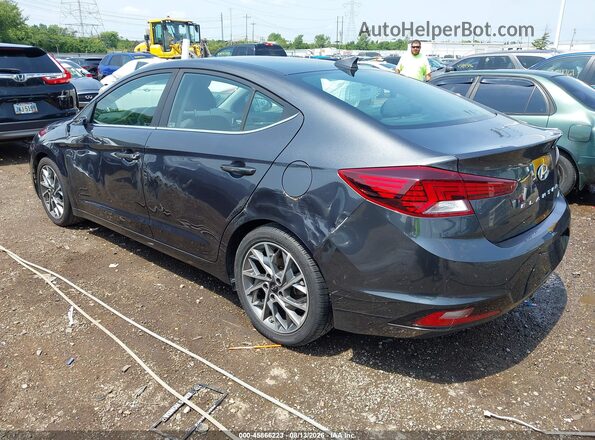 5NPD84LF2LH552480 2020 HYUNDAI ELANTRA Gray Rear left