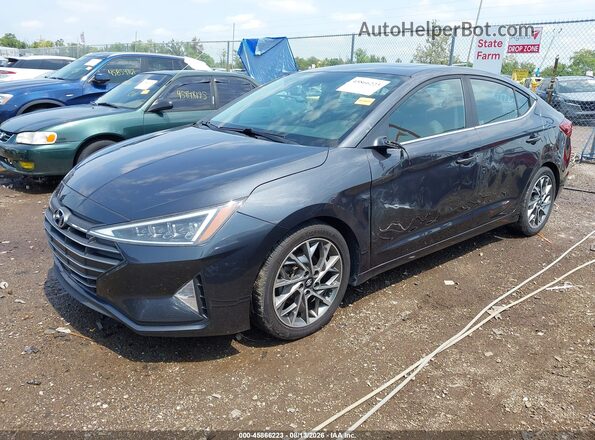 5NPD84LF2LH552480 2020 HYUNDAI ELANTRA Gray Front left
