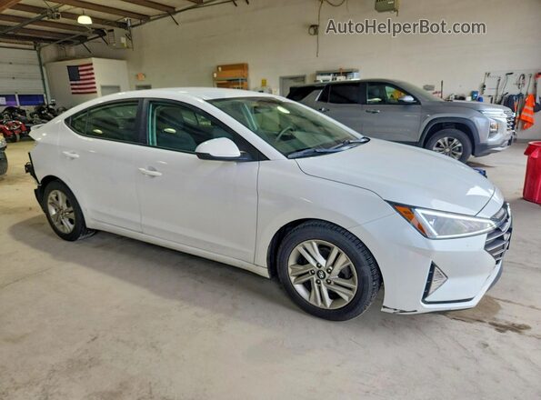 5NPD84LF2LH571921 2020 HYUNDAI ELANTRA White Առջևի աջ