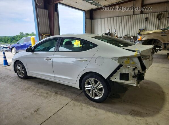 5NPD84LF2LH571921 2020 HYUNDAI ELANTRA White Հետևի ձախ