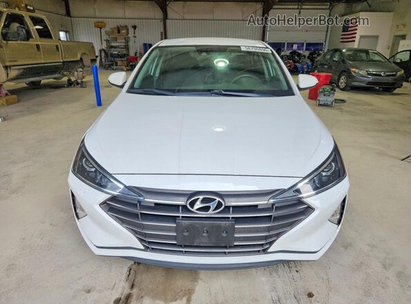 5NPD84LF2LH571921 2020 HYUNDAI ELANTRA White Դիմացի տեսք