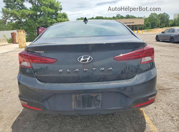 5NPD84LF2LH604352 2020 HYUNDAI ELANTRA Черный Вид сзади