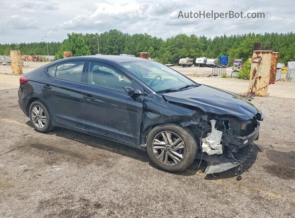 5NPD84LF2LH604352 2020 HYUNDAI ELANTRA Черный Передняя правая четверть