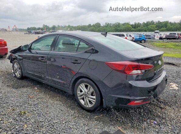 5NPD84LF2LH617053 2020 HYUNDAI ELANTRA Black Rear left