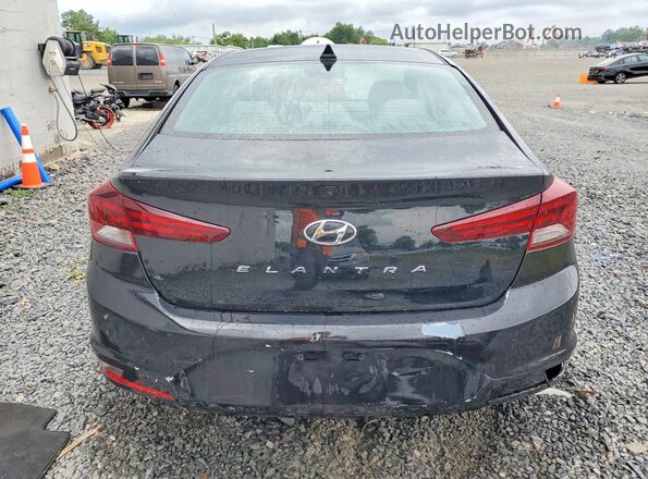 5NPD84LF2LH617053 2020 HYUNDAI ELANTRA Black Rear view