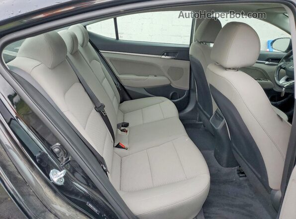 5NPD84LF2LH617053 2020 HYUNDAI ELANTRA Black Rear seats view