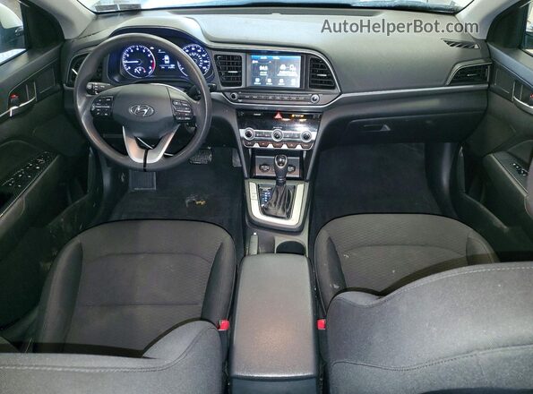 5NPD84LF2LH626688 2020 HYUNDAI ELANTRA White Vista del salpicadero