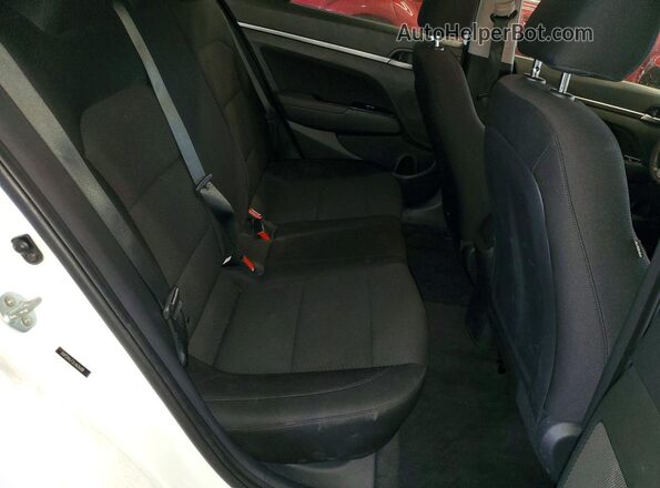 5NPD84LF2LH626688 2020 HYUNDAI ELANTRA White Vista de los asientos traseros