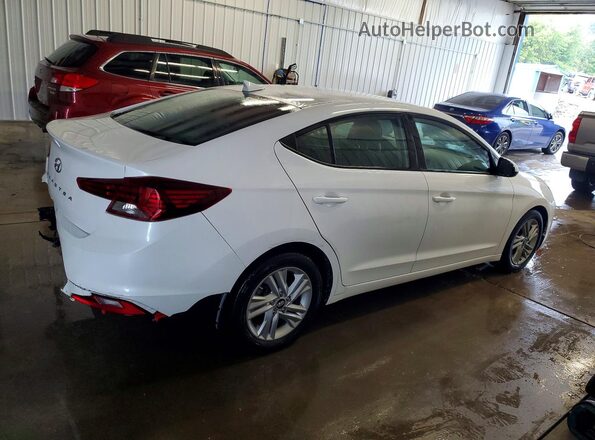 5NPD84LF2LH626688 2020 HYUNDAI ELANTRA White Trasero derecho