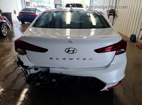 5NPD84LF2LH626688 2020 HYUNDAI ELANTRA White Vista trasera