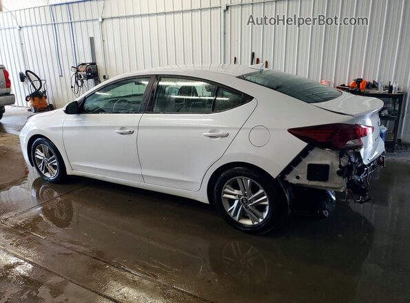 5NPD84LF2LH626688 2020 HYUNDAI ELANTRA White Trasero izquierdo