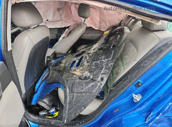 5NPD84LF3HH007878 2017 HYUNDAI ELANTRA Blue Widok tylnych siedzeń