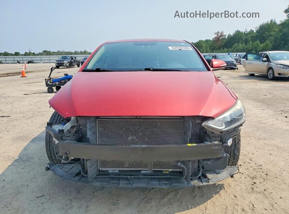 5NPD84LF3HH025779 2017 HYUNDAI ELANTRA Red წინა ხედი