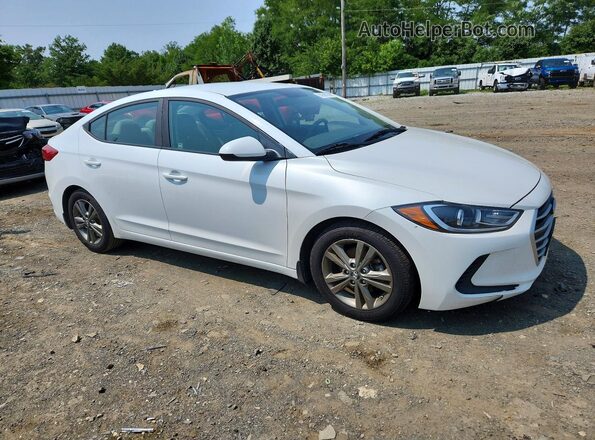 5NPD84LF3HH031856 2017 HYUNDAI ELANTRA White Delantero derecho