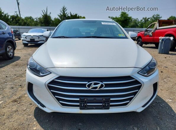 5NPD84LF3HH031856 2017 HYUNDAI ELANTRA White Vista frontal