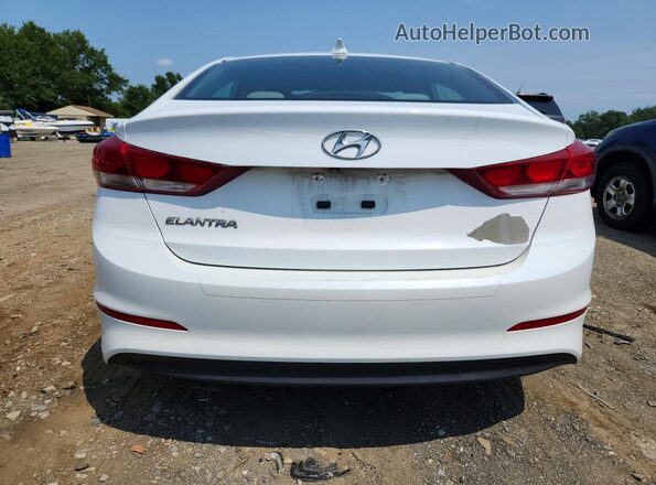 5NPD84LF3HH031856 2017 HYUNDAI ELANTRA White Vista trasera