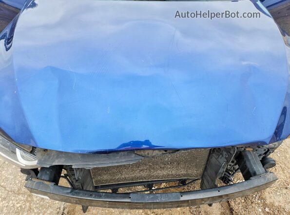 5NPD84LF3HH034420 2017 HYUNDAI ELANTRA Blue Rear interior view