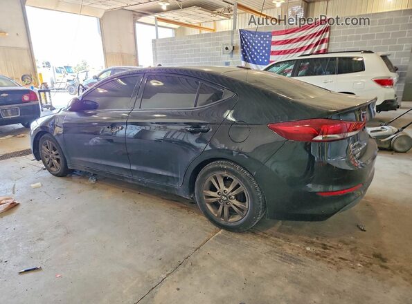 5NPD84LF3HH048768 2017 HYUNDAI ELANTRA Black უკანა მარცხენა