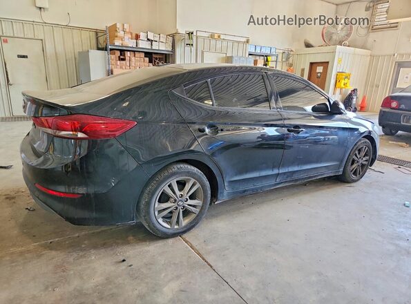 5NPD84LF3HH048768 2017 HYUNDAI ELANTRA Black უკანა მარჯვენა