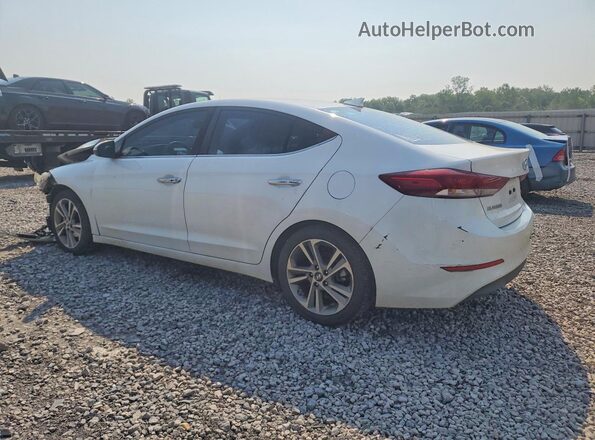 5NPD84LF3HH053095 2017 HYUNDAI ELANTRA White Rear left