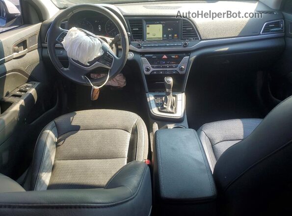 5NPD84LF3HH053095 2017 HYUNDAI ELANTRA White Dashboard view