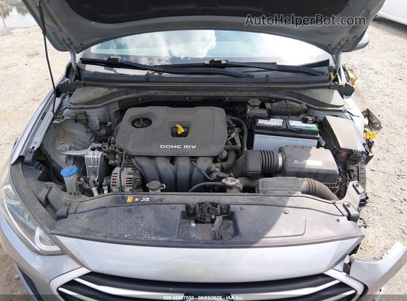 5NPD84LF3HH055980 2017 HYUNDAI ELANTRA Gray Հետևի տեսք