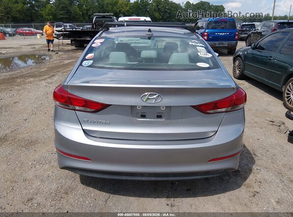 5NPD84LF3HH055980 2017 HYUNDAI ELANTRA Gray 